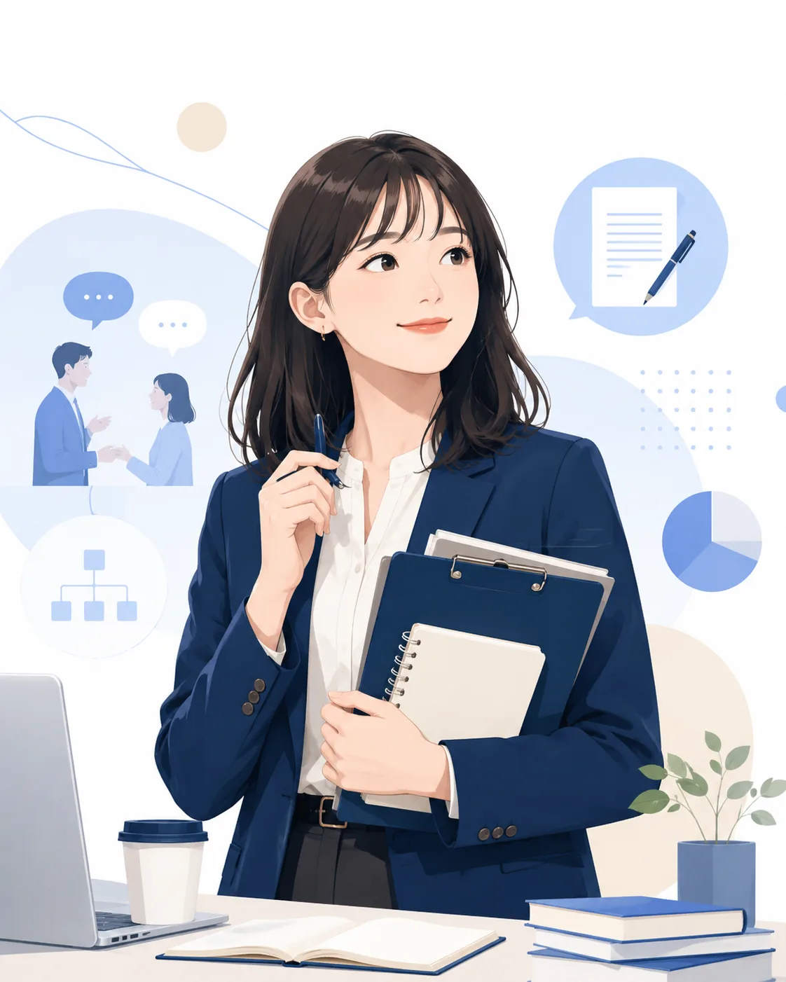 文系の力を活かすイメージ